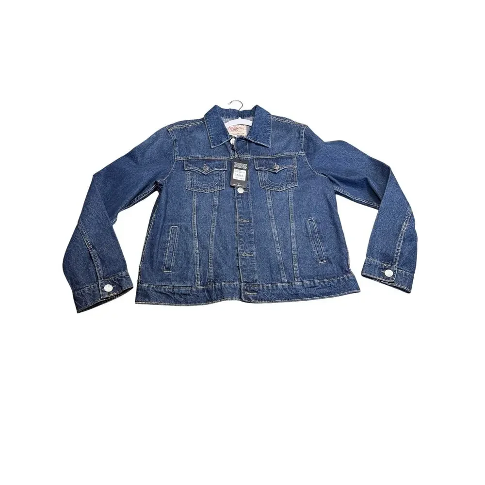 True Religion Jesse SN Trucker Jacket - dreamy wash - Men’s - size Large
